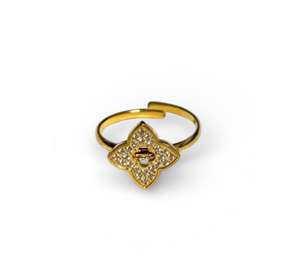 Ring Irina (verstellbar) – Gold