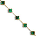 Armband Kleeblatt Grün