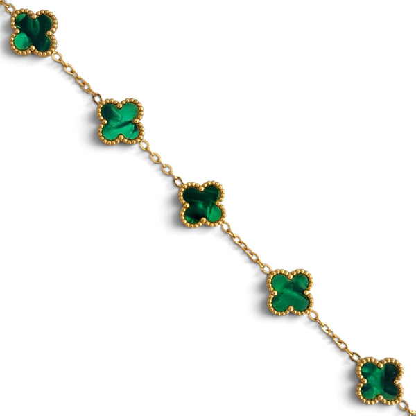 Armband Kleeblatt – Grün