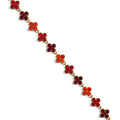 Armband Flower Rot