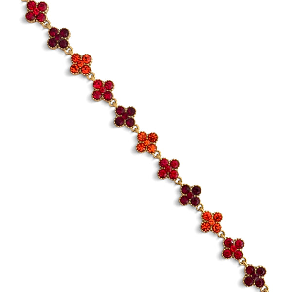 Armband Flower – Rot