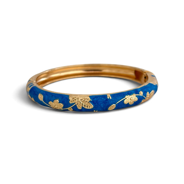 Armreif Thailand breit – Blau III