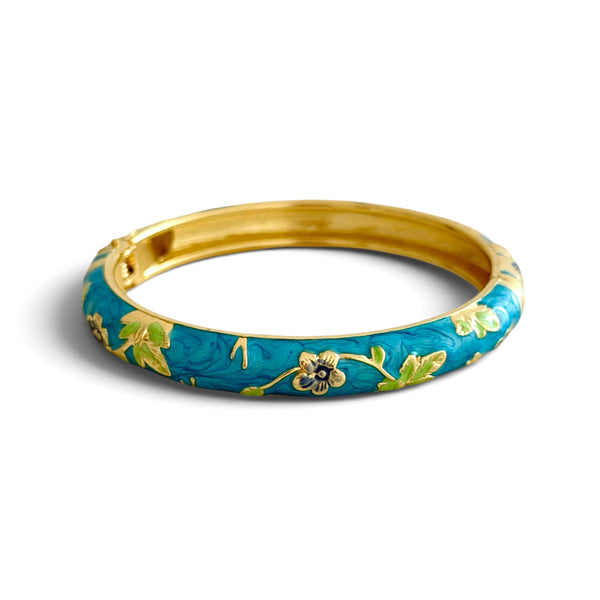 Armreif Thailand breit – Blau