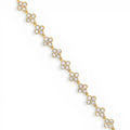 Armband Flower Gold