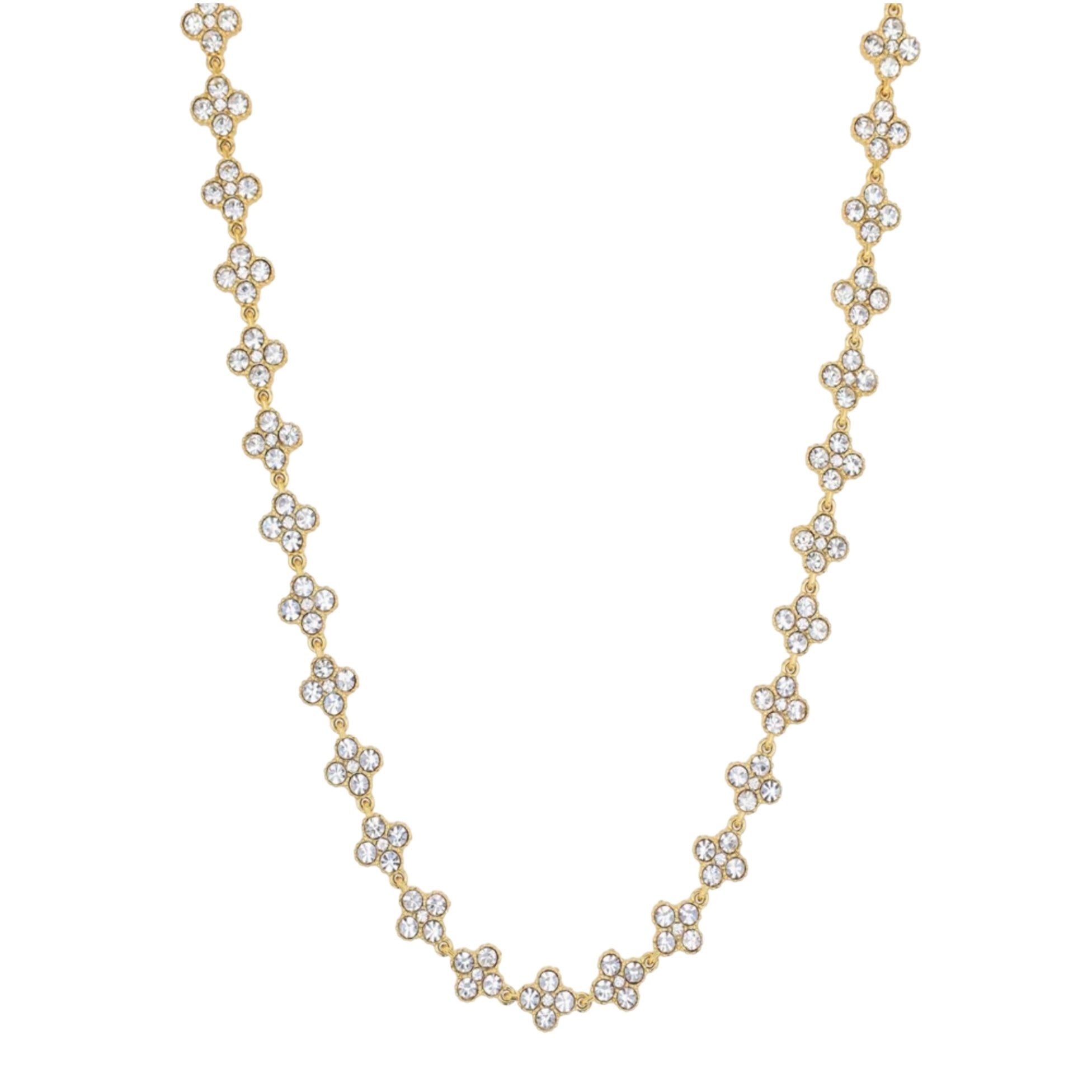 Halskette Flower Gold