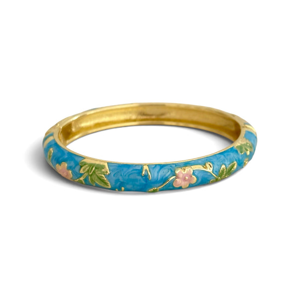 Armreif Thailand breit – Blau II