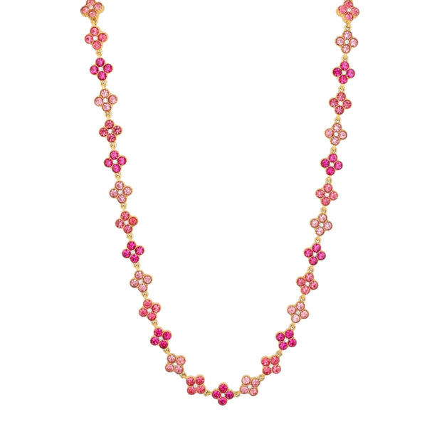 Halskette Flower – Rosa