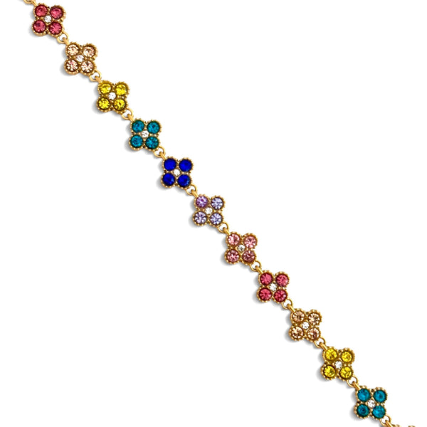 Armband Flower – Bunt