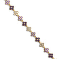 Armband Flower Violett