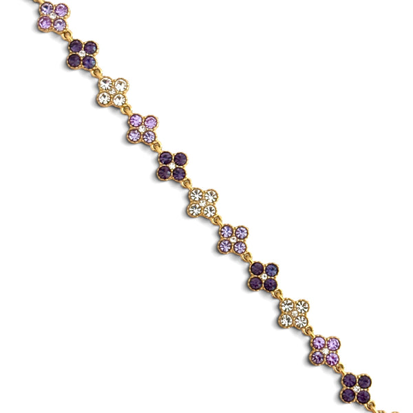 Armband Flower – Violett