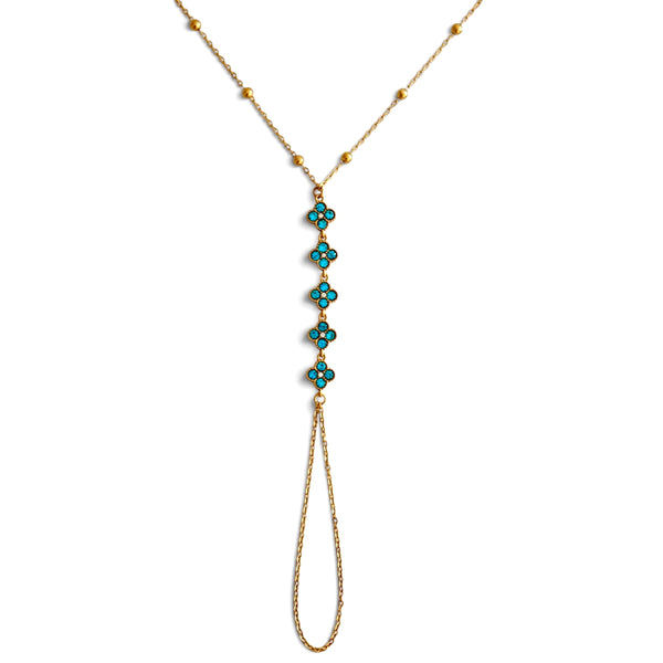 Handkette Lina – Türkis