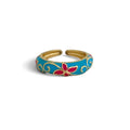 Ring Thailand Blau